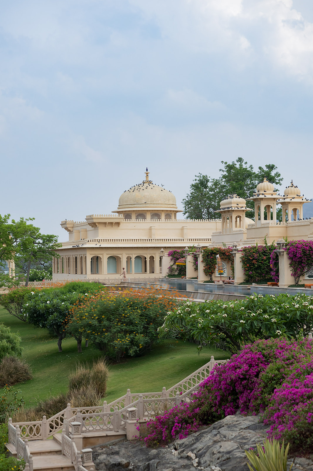 Palace wedding setting
